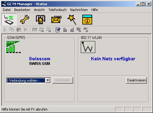 screenshot sony ericsson gc79 pc-card software